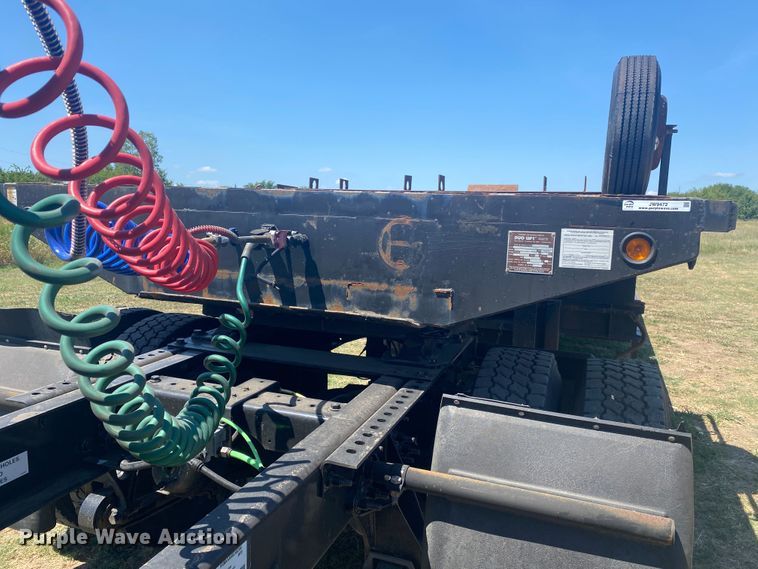 image for item JW9472 1997 Duo Lift T242D-24  drop tilt deck equipment trailer