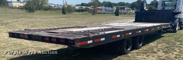 image for item JW9472 1997 Duo Lift T242D-24  drop tilt deck equipment trailer