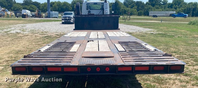 image for item JW9472 1997 Duo Lift T242D-24  drop tilt deck equipment trailer