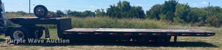 image for item JW9472 1997 Duo Lift T242D-24  drop tilt deck equipment trailer