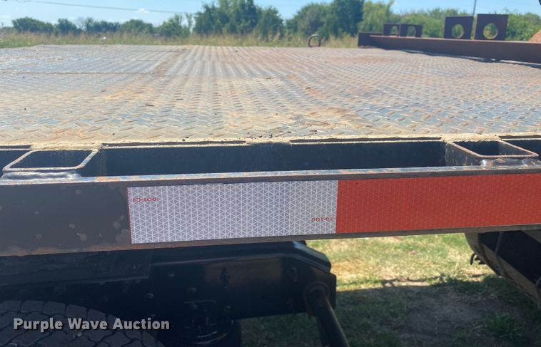 image for item JW9472 1997 Duo Lift T242D-24  drop tilt deck equipment trailer