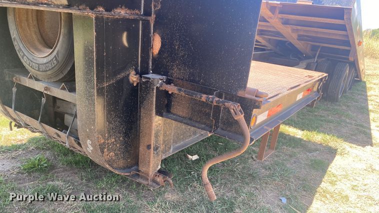 image for item JW9472 1997 Duo Lift T242D-24  drop tilt deck equipment trailer