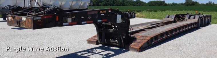 image for item KF9617 2008 Fontaine Magnitude 55H-26  lowboy equipment trailer