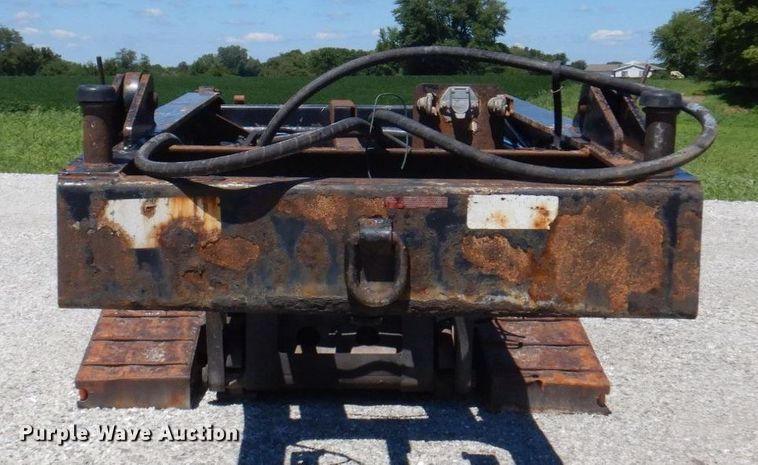 image for item KF9617 2008 Fontaine Magnitude 55H-26  lowboy equipment trailer