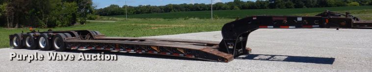 image for item KF9617 2008 Fontaine Magnitude 55H-26  lowboy equipment trailer