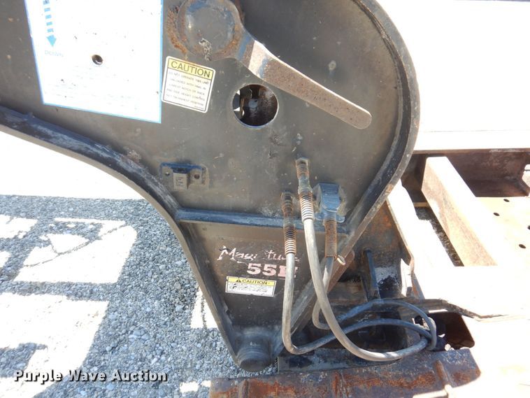 image for item KF9617 2008 Fontaine Magnitude 55H-26  lowboy equipment trailer