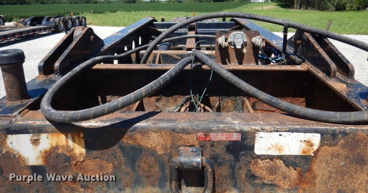 image for item KF9617 2008 Fontaine Magnitude 55H-26  lowboy equipment trailer