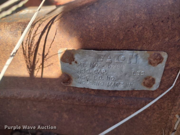 image for item LK9065 (2) Peterbilt RS402 axles