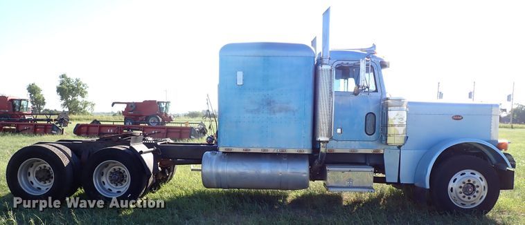 image for item LU9272 1987 Peterbilt 379  semi truck