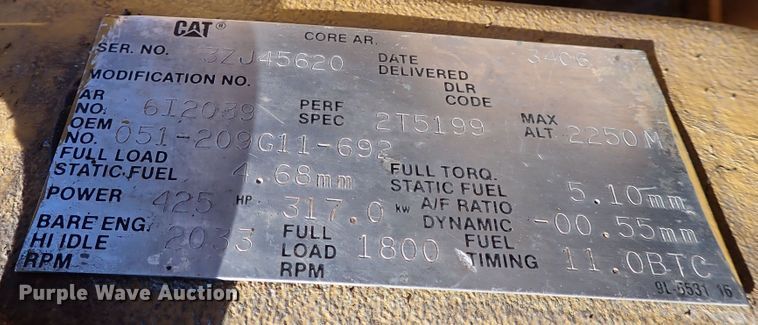 image for item LU9272 1987 Peterbilt 379  semi truck