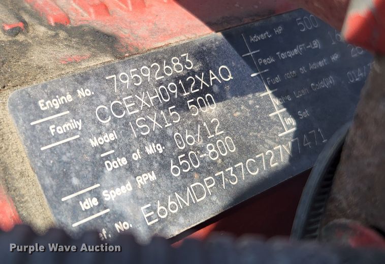 image for item MK9148 2013 Peterbilt 386  semi truck