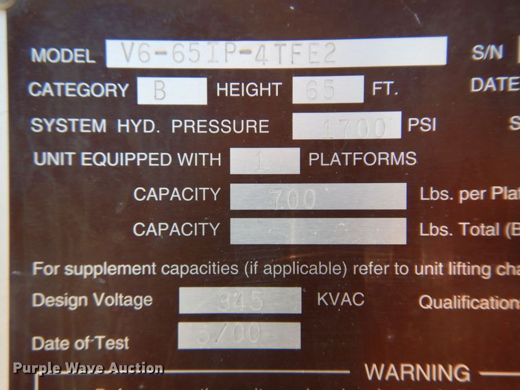 image for item DB7849 2000 GMC C7500  bucket truck