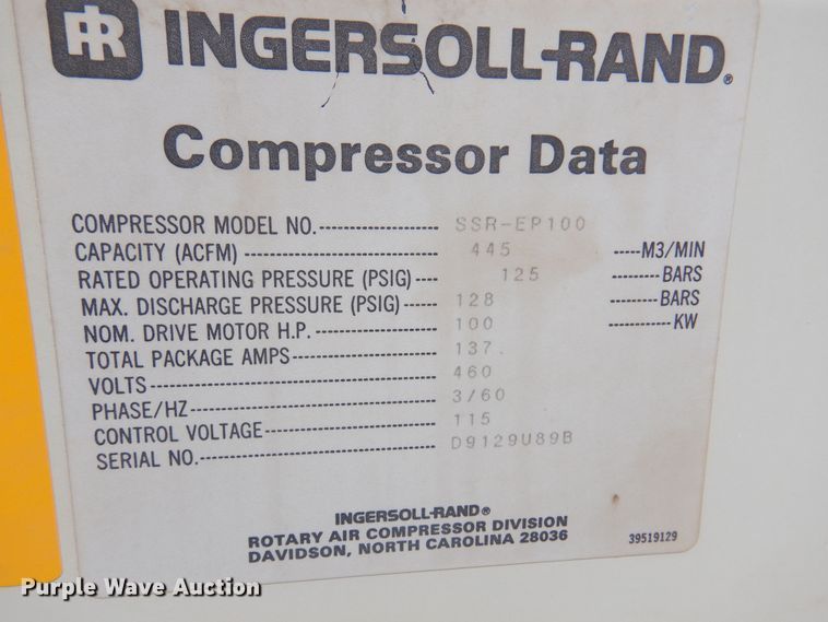 image for item DB7852 Trane XB13  air conditioning unit