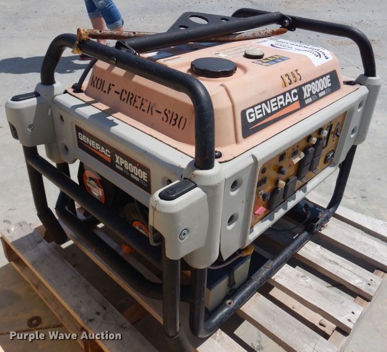 image for item DB7856 Generac XP8000E  generator