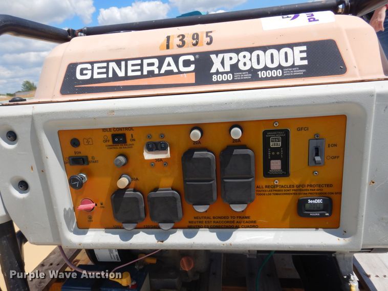 image for item DB7856 Generac XP8000E  generator