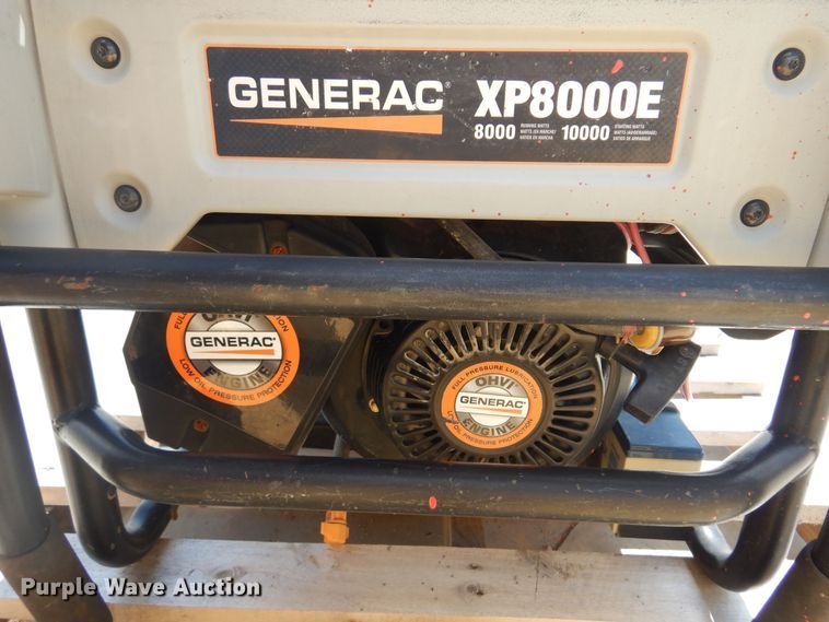 image for item DB7856 Generac XP8000E  generator