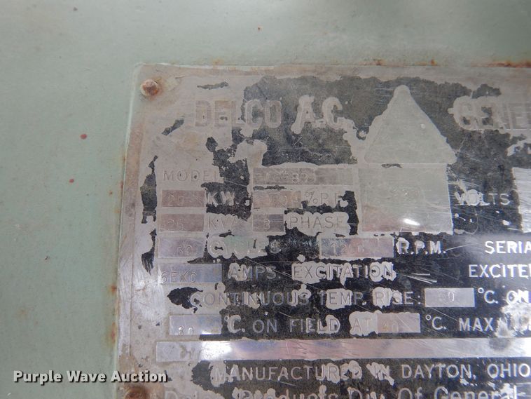 image for item DB7863 Delco  generator