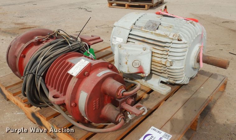 image for item DB7867 Westinghouse  electric motor