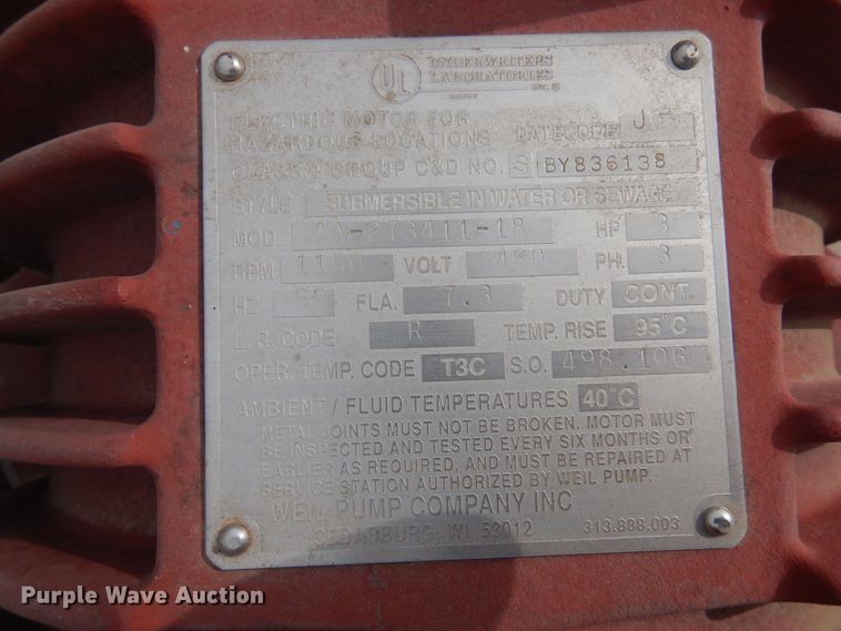 image for item DB7867 Westinghouse  electric motor