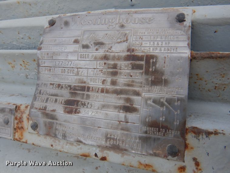 image for item DB7867 Westinghouse  electric motor