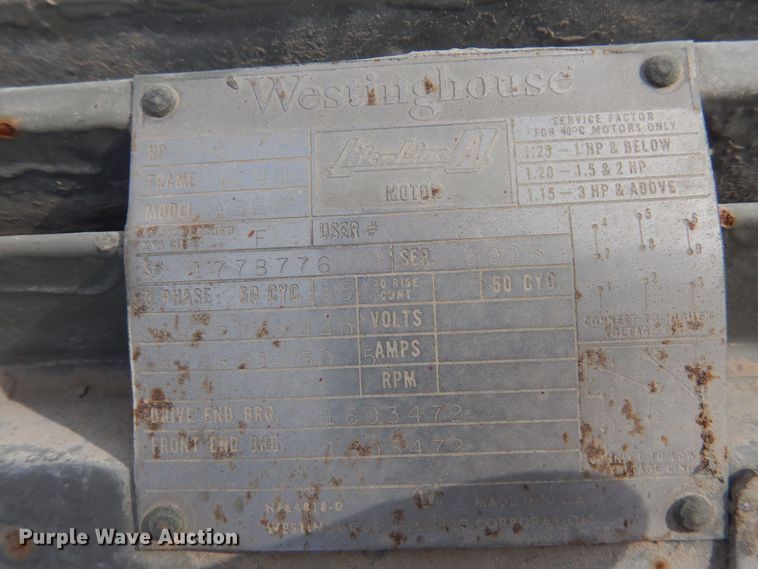 image for item DB7868 Westinghouse  electric motor