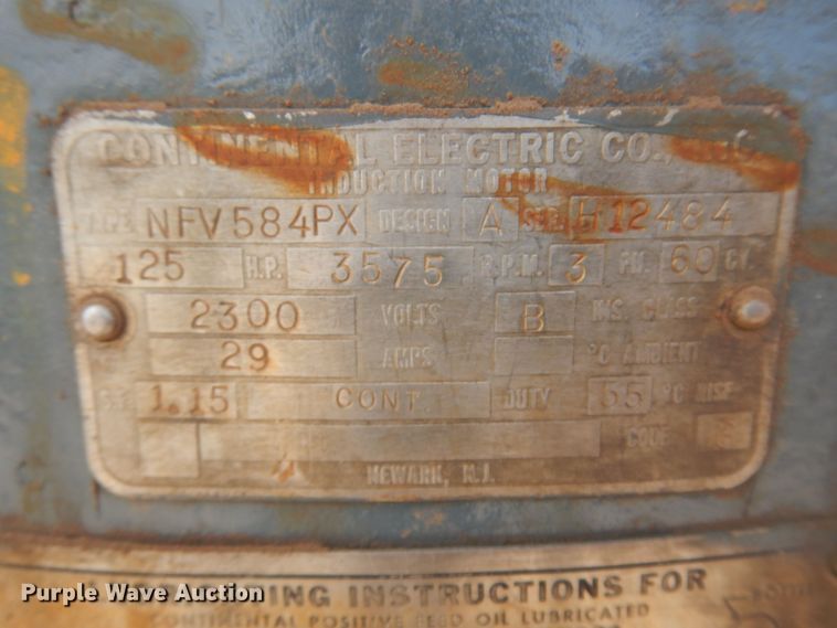 image for item DB7874 Continental NFV584PX  electric motor