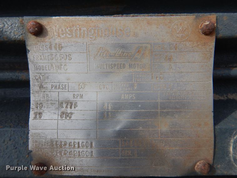 image for item DB7877 Westinghouse  electric motor