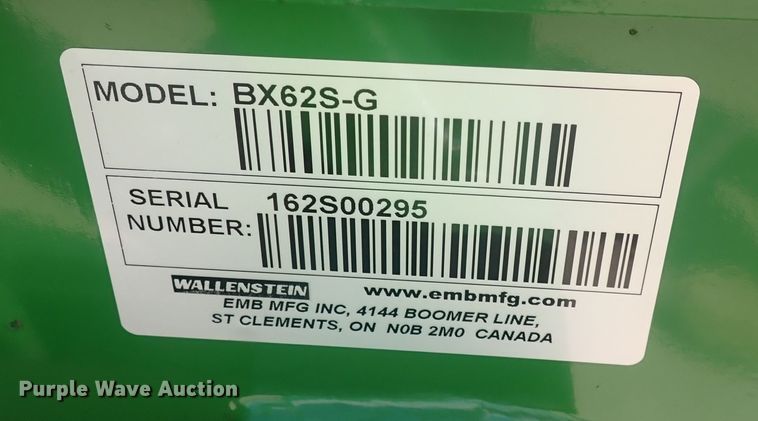 image for item DF8341 Wallenstein BX62  wood chipper