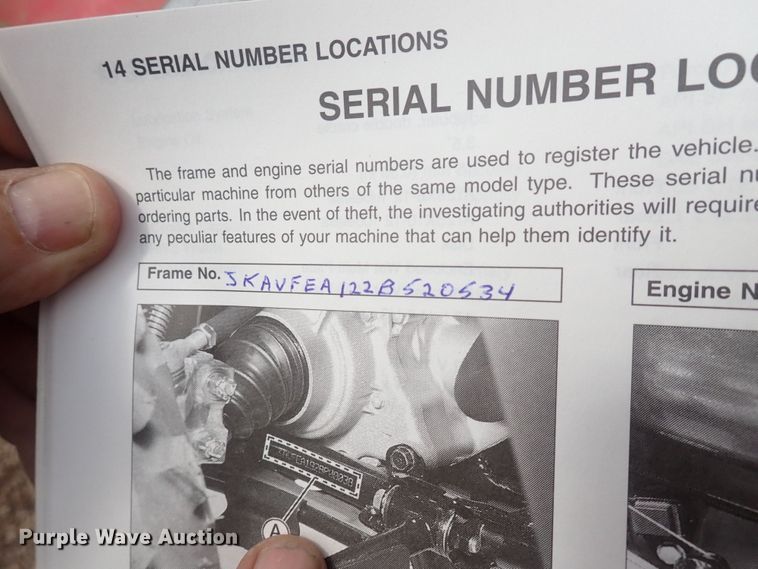 image for item DF8395 2002 Kawasaki Prairie 650  ATV