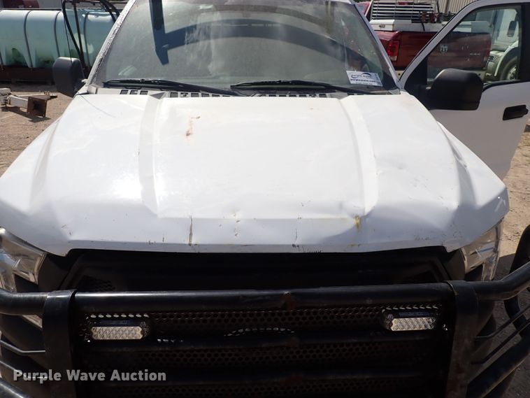 image for item DG2723 2017 Ford F150 XL  SuperCab flatbed pickup truck