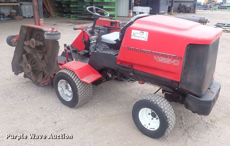 image for item DG2738 Toro Ground Master 455-D  lawn mower