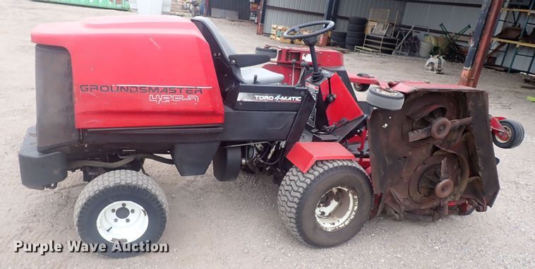 image for item DG2738 Toro Ground Master 455-D  lawn mower