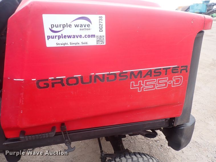 image for item DG2738 Toro Ground Master 455-D  lawn mower