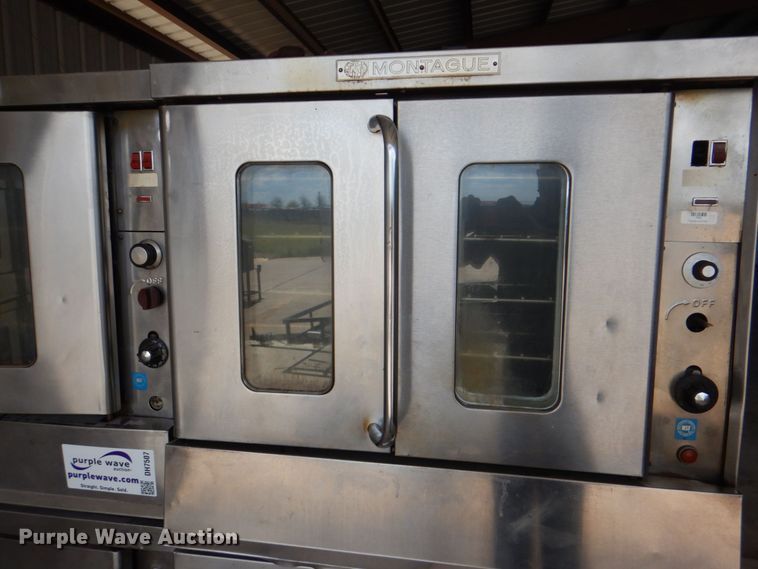 image for item DH7507 (4) Montague 115XAG convection ovens