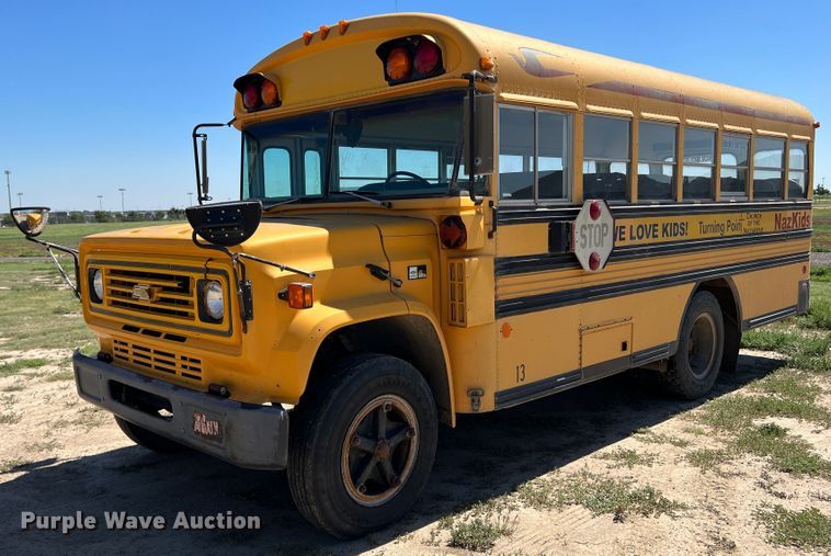 image for item DJ7712 1989 Chevrolet B60  school bus