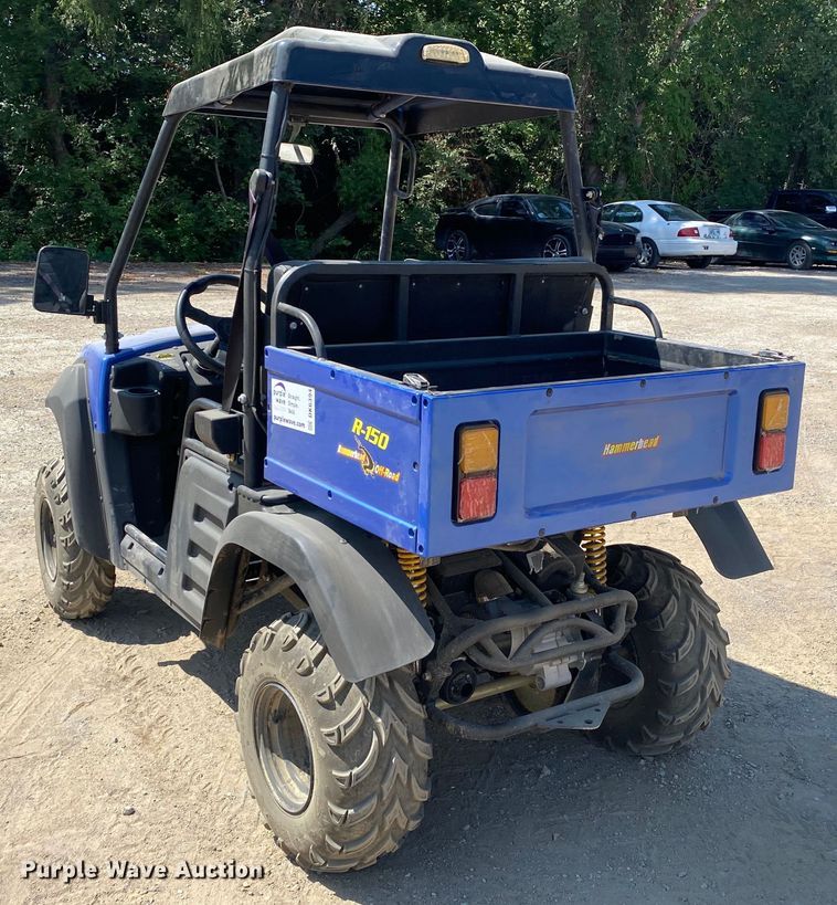 image for item DK6394 2018 Polaris Hammerhead R-150  utility vehicle