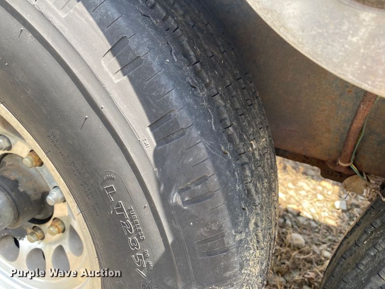 image for item DK6428 2002 Shop built  utility trailer