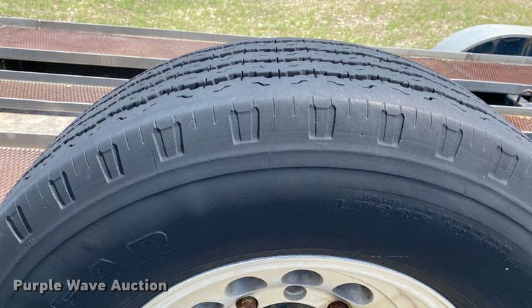 image for item DK6428 2002 Shop built  utility trailer