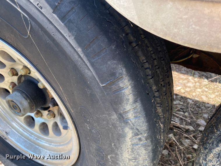 image for item DK6428 2002 Shop built  utility trailer