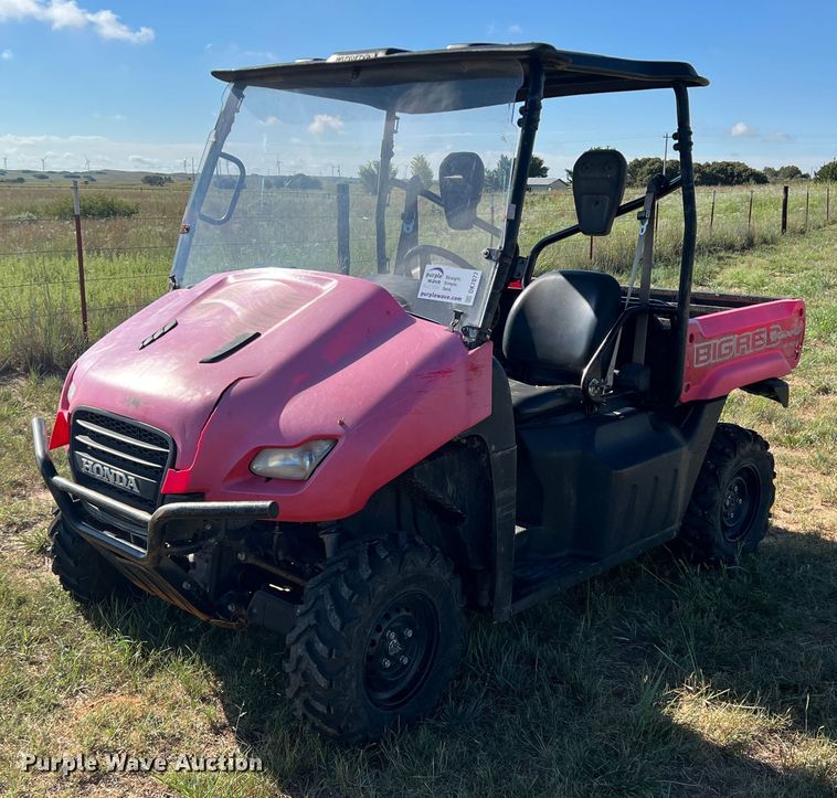 image for item DK7077 2010 Honda Big Red  utility vehicle