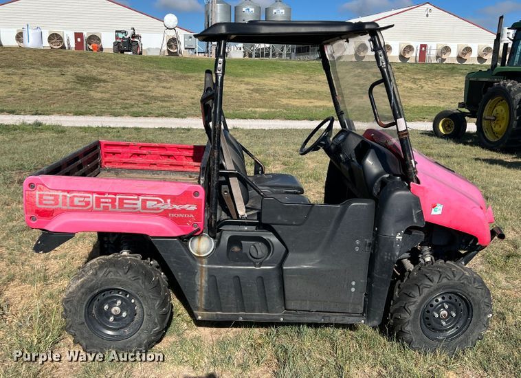 image for item DK7077 2010 Honda Big Red  utility vehicle