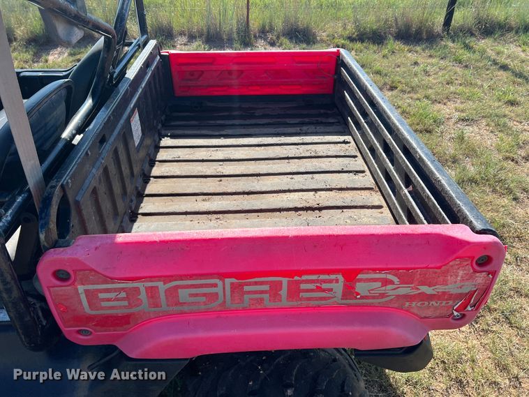 image for item DK7077 2010 Honda Big Red  utility vehicle