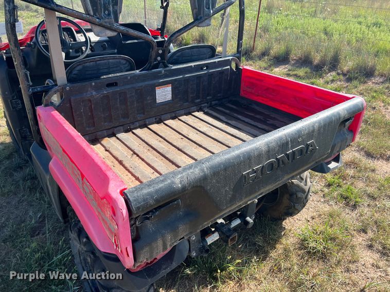 image for item DK7077 2010 Honda Big Red  utility vehicle