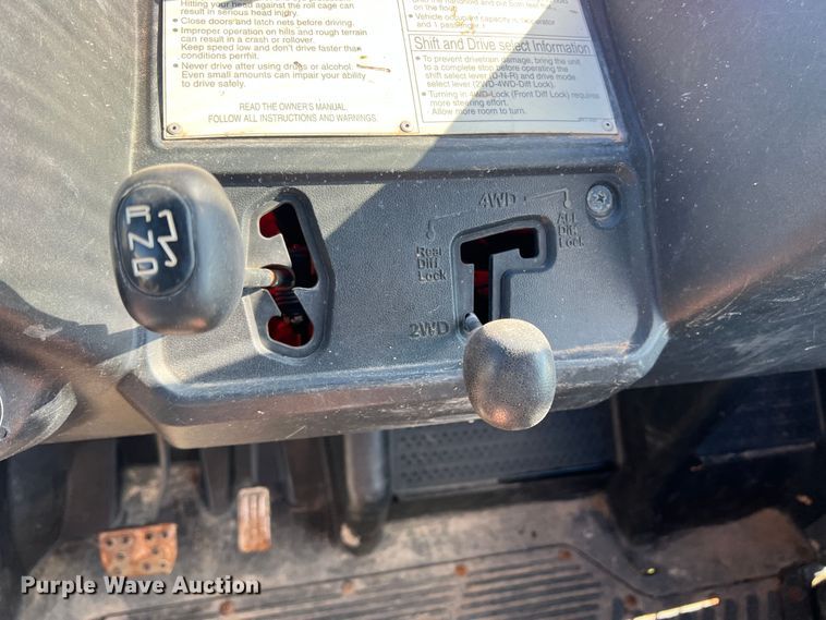 image for item DK7077 2010 Honda Big Red  utility vehicle