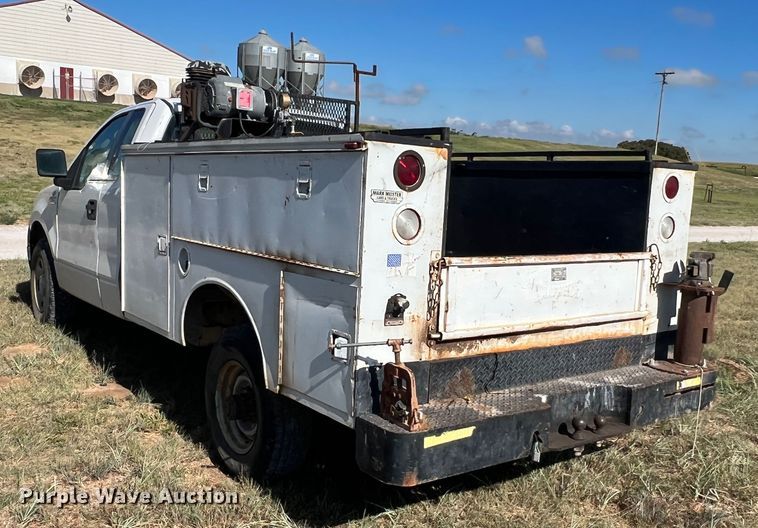 image for item DK7079 2008 Ford F150  utility bed pickup truck