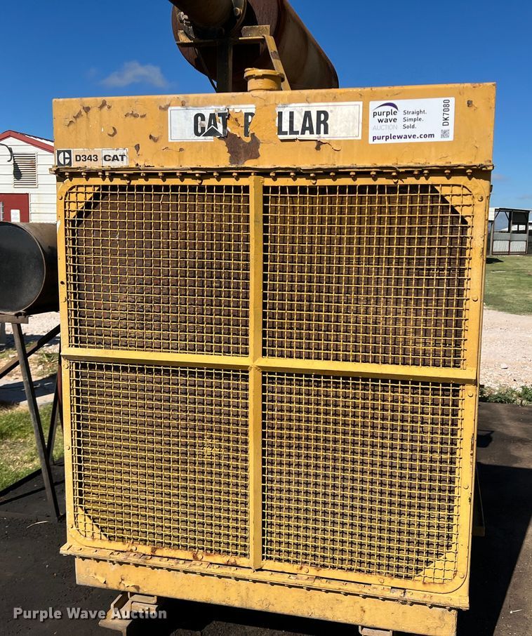 image for item DK7080 Caterpillar D343  generator