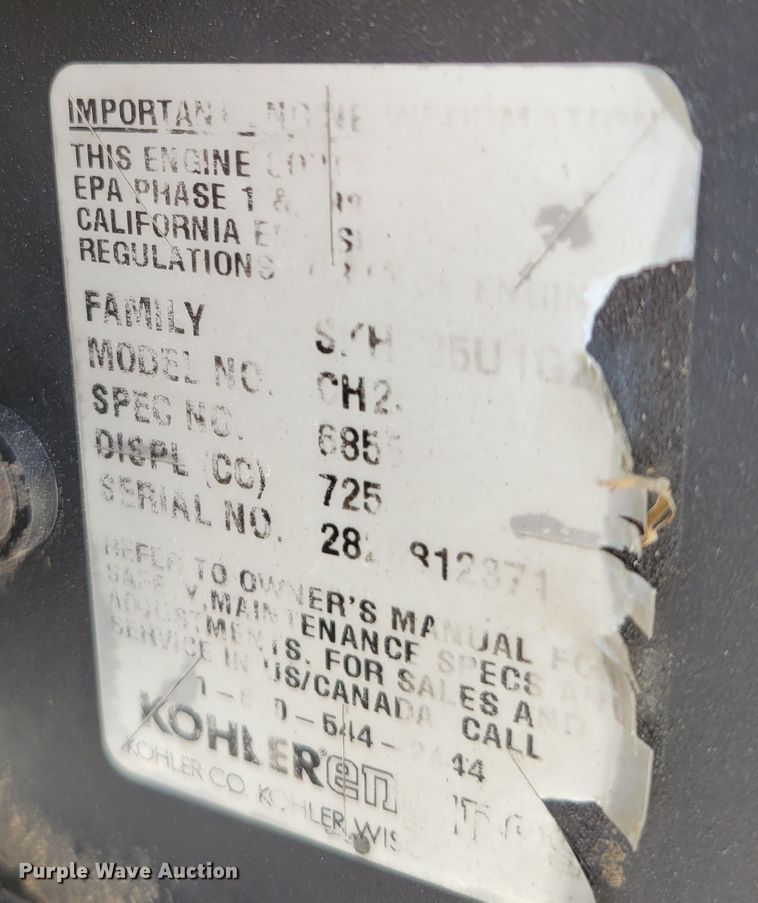 image for item DM7987 Clipper 2503F  ZTR lawn mower