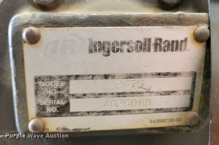 image for item DM7994 Ingersoll Rand 2475  Air compressor