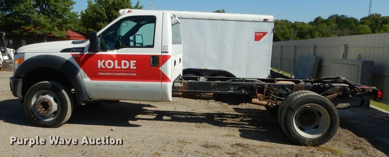 image for item DN1735 2016 Ford F450 Super Duty XL  truck cab and chassis