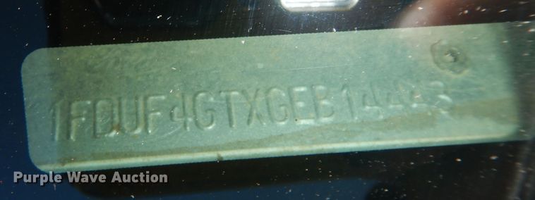 image for item DN1735 2016 Ford F450 Super Duty XL  truck cab and chassis